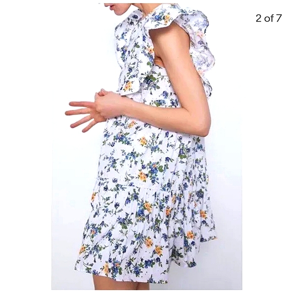 Zara floral dress size L - Picture 8 of 8